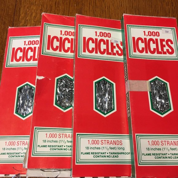 Essex Franke Company Other - Vintage Tinsel Icicles